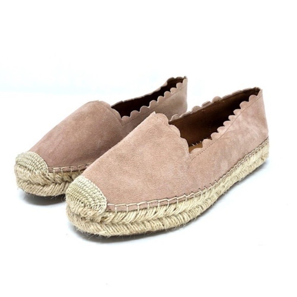 Crown Vintage Brae Pink Espadrile Platform Slip On